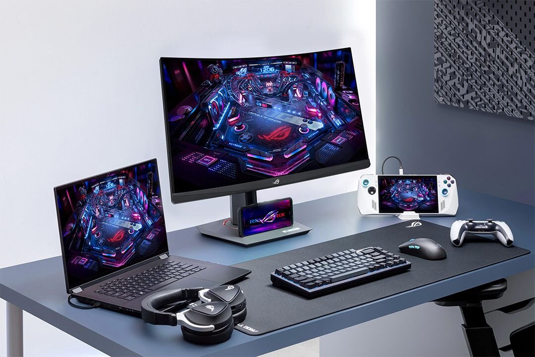 Monitor ASUS ROG Strix XG32WCS - HDMI 2.0 DisplayPort 1.4 Type-C