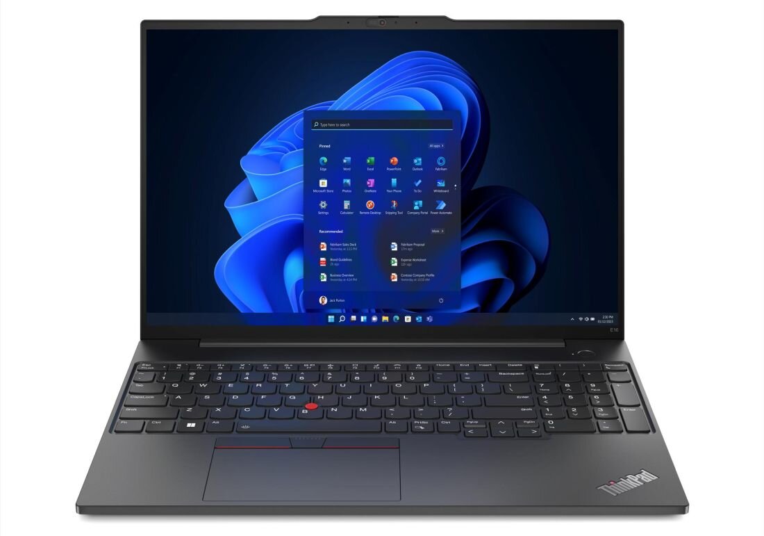 Laptop LENOVO ThinkPad E16 Gen 2 - SSD PCIe NVMe 4.0 x4