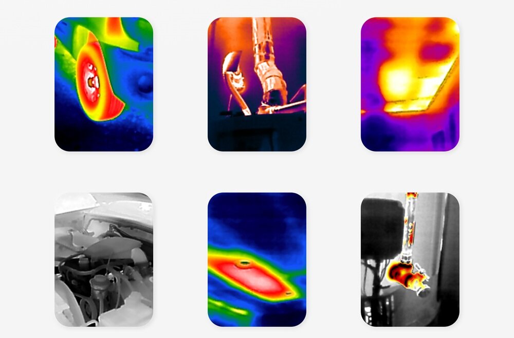 Kamera termowizyjna SEEK THERMAL Nano pomiary
