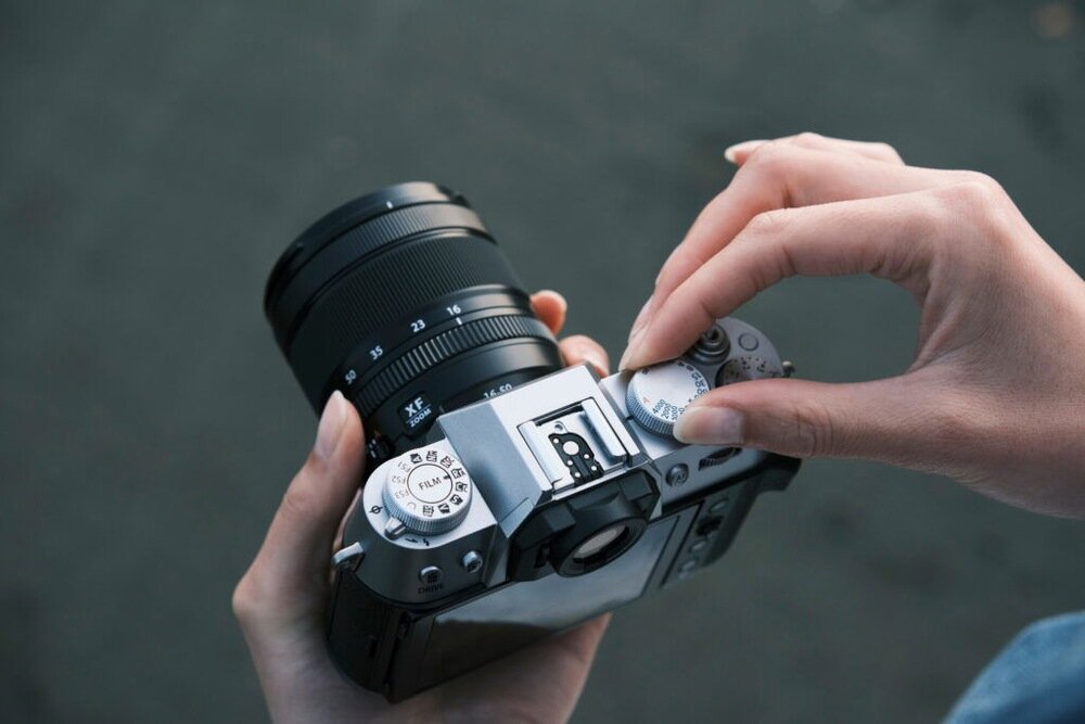 Aparat FUJIFILM X-T50 skupienie