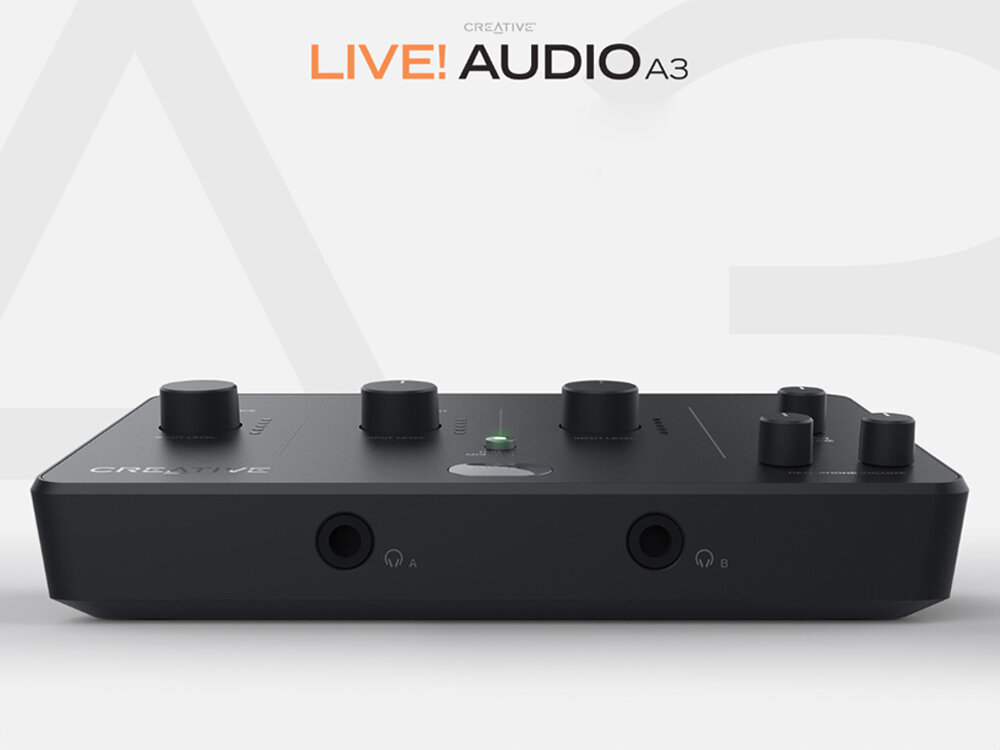 Karta dźwiękowa CREATIVE Live! Audio A3 USB interfejs audio dźwięk