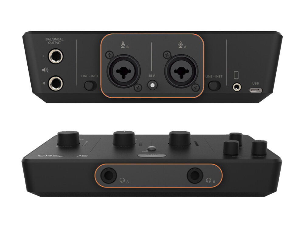 Karta dźwiękowa CREATIVE Live! Audio A3 USB przedwzmacniacz mikrofon wszechstronność podłączenie