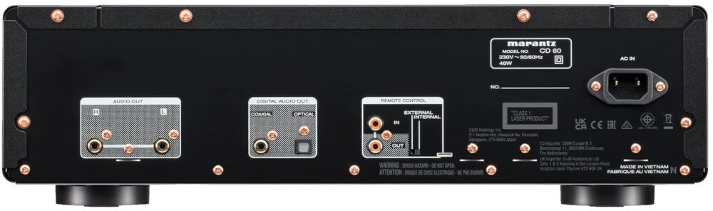 Odtwarzacz CD MARANTZ CD-60 - przetwornik cyfrowo-analogowy