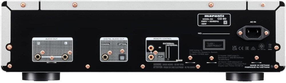 Odtwarzacz CD MARANTZ CD-60 - niespotykana jakość odtwarzania muzyki