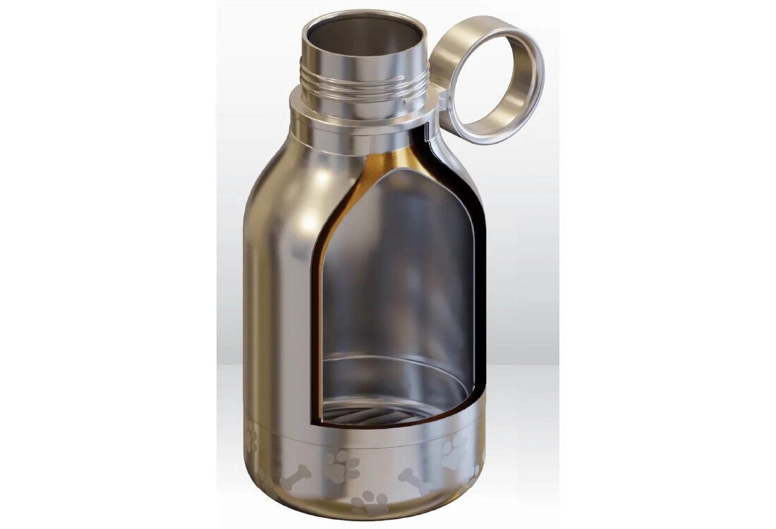 Butelka ASOBU AS-SDB1 0.975 l Czarny utrzymanie temperatury podwójnej, izolowanej próżniowo ścianie z miedzi czas woda