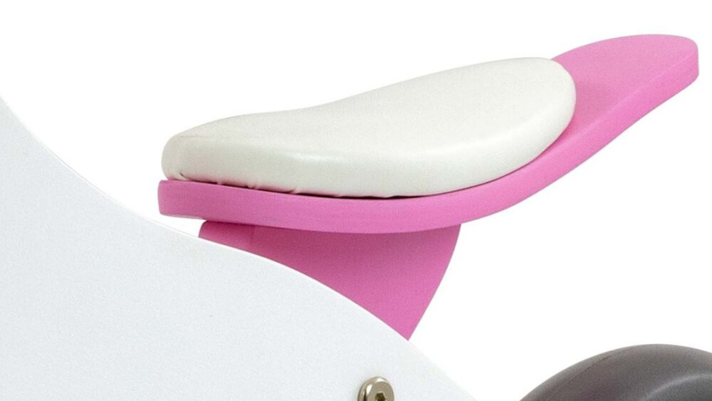 Rowerek biegowy MILLY MALLY Jake 2w1 Classic Różowy regulacja wysokosci siodelka w zakresie od 23 do 27 cm zminimalizowane ryzyko wystepowania otarc ergonomiczna forma miekkie wykonczenie siedziska