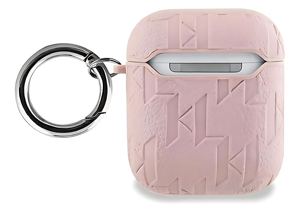 Etui na słuchawki Karl Lagerfeld Monogram Choupette Head obudowa wygoda użytkowanie