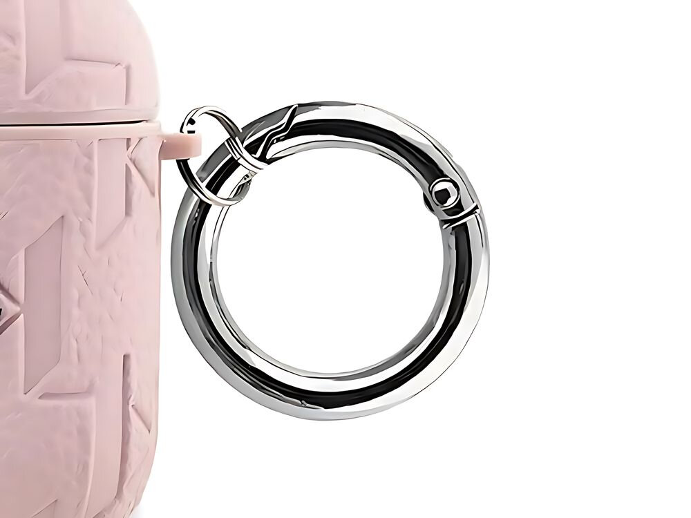 Etui na słuchawki Karl Lagerfeld Monogram Choupette Head dostęp ochrona dostęp przymocowanie design