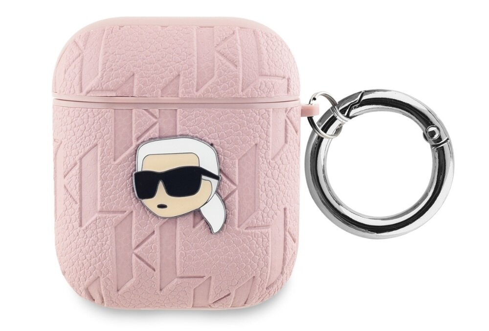 Etui na słuchawki KARL LAGERFELD Monogram Karl & Choupette Head
            styl monogram trwałość praktyczność