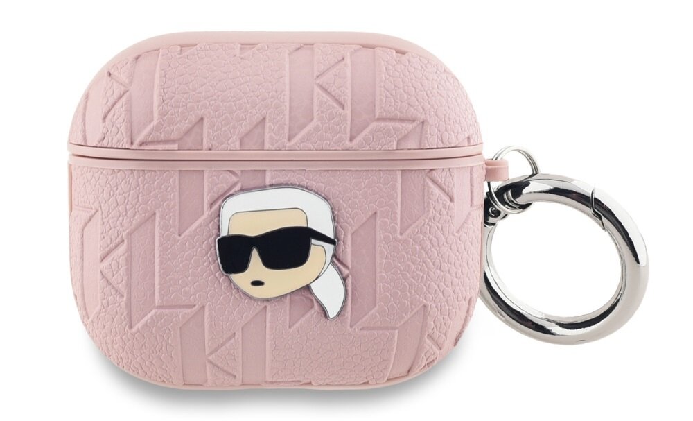 Etui na słuchawki KARL LAGERFELD Monogram Karl & Choupette Head
            styl monogram trwałość praktyczność