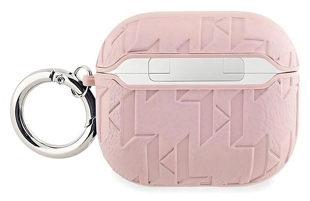 Etui na słuchawki Karl Lagerfeld Monogram Choupette Head obudowa wygoda użytkowanie