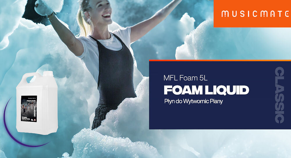 Płyn koncentrat do wytwornic piany MUSICMATE Foam 5l