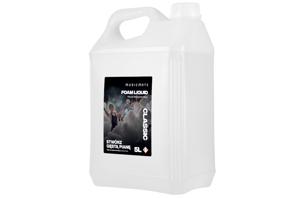 Płyn koncentrat do wytwornic piany MUSICMATE Foam 5l sposób użycia