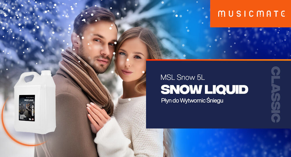 Płyn do wytwornic śniegu MUSICMATE Snow 5l