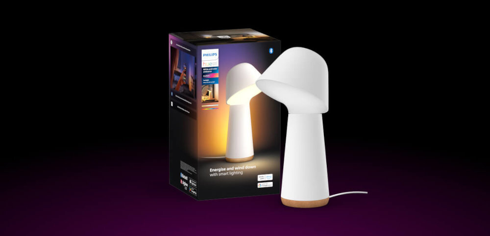 Lampka nocna PHILIPS HUE zasilacz oraz dokumentacja