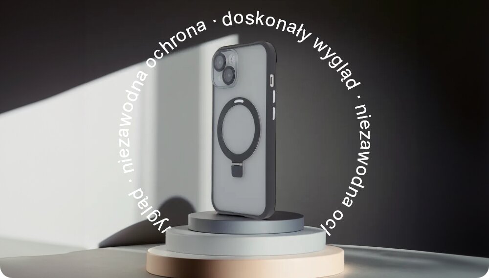 Etui TECTO SHIELD Shield Ring Secure Mag design ochrona niezawodnosc iphone