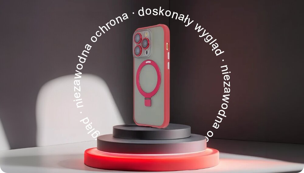 Etui TECTO SHIELD Shield Ring Secure Mag design ochrona niezawodnosc iphone