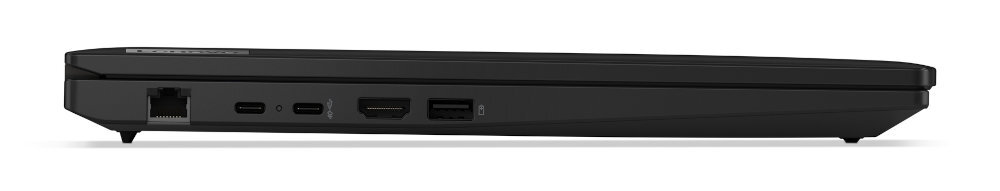 Laptop LENOVO ThinkPad L16 Gen 1 Dwa porty USB-A (USB 3.2 Gen 1, 5Gbps) Always On Dwa porty USB-C Thunderbolt 4 DisplayPort 2.1 HDMI 2.1 rozdzielczość 4K 60 Hz Hi-Speed (USB 2.0)
