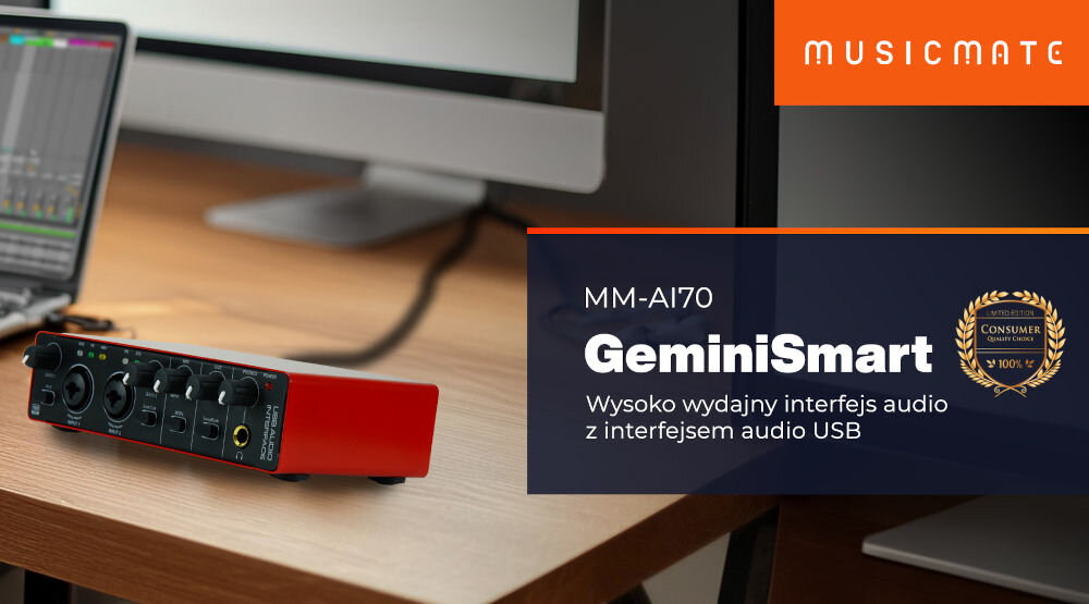 Interfejs Audio MUSICMATE MM-AI70 Gemini Smart