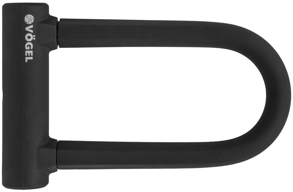 Zapięcie rowerowe VÖGEL VZP301 U-lock Czarny gumowa powłoka wymiary