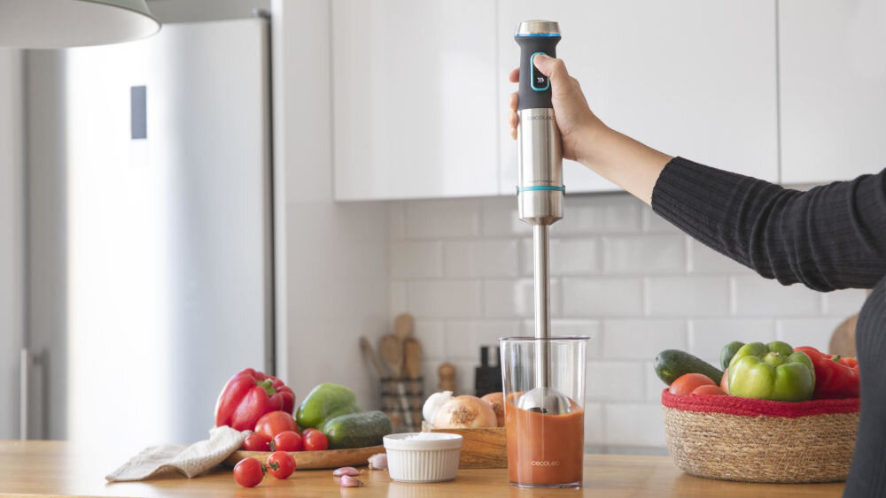Blender CECOTEC Power TitanBlack 1200 XL narzędzie kuchenne moc 1200 W rozdrabnianie najtwardszych składników smoothie koktajle wyjątkowa moc solidna konstrukcja