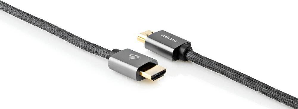 Kabel HDMI - HDMI NEDIS 2 m - Niezawodność dźwięku i obrazu
