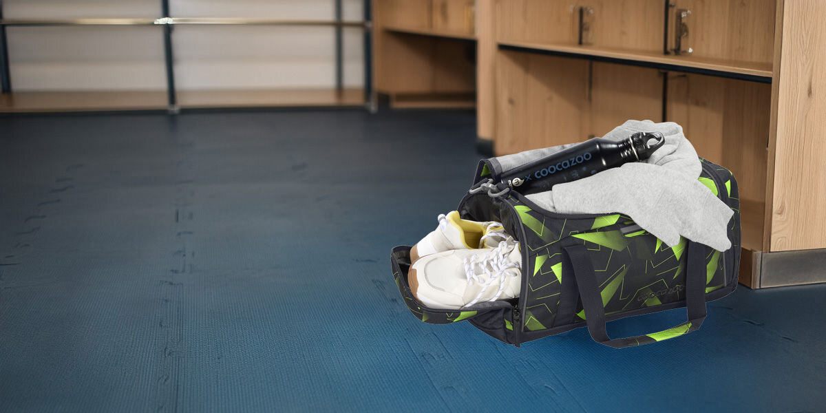 Torba sportowa COOCAZOO 2.0 Lime Flash Czarno-zielony Gwarancja jakości dokładne testowanie każdego produktu