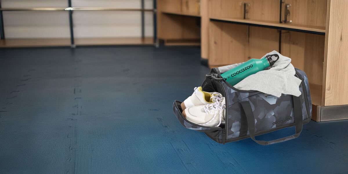 Torba sportowa COOCAZOO 2.0 Grey Rocks Szaro-czarny Gwarancja jakości dokładne testowanie każdego produktu