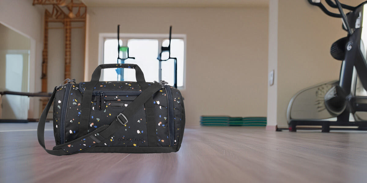 Torba sportowa COOCAZOO 2.0 Sprinkled Candy Wielokolorowy Kompaktowa i pojemna torba sportowa