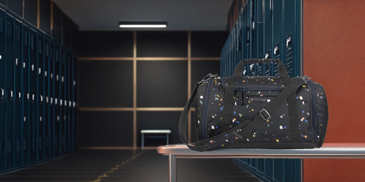 Torba sportowa COOCAZOO 2.0 Sprinkled Candy Wielokolorowy Stylowy design 100 % z recyklingu butelek PET