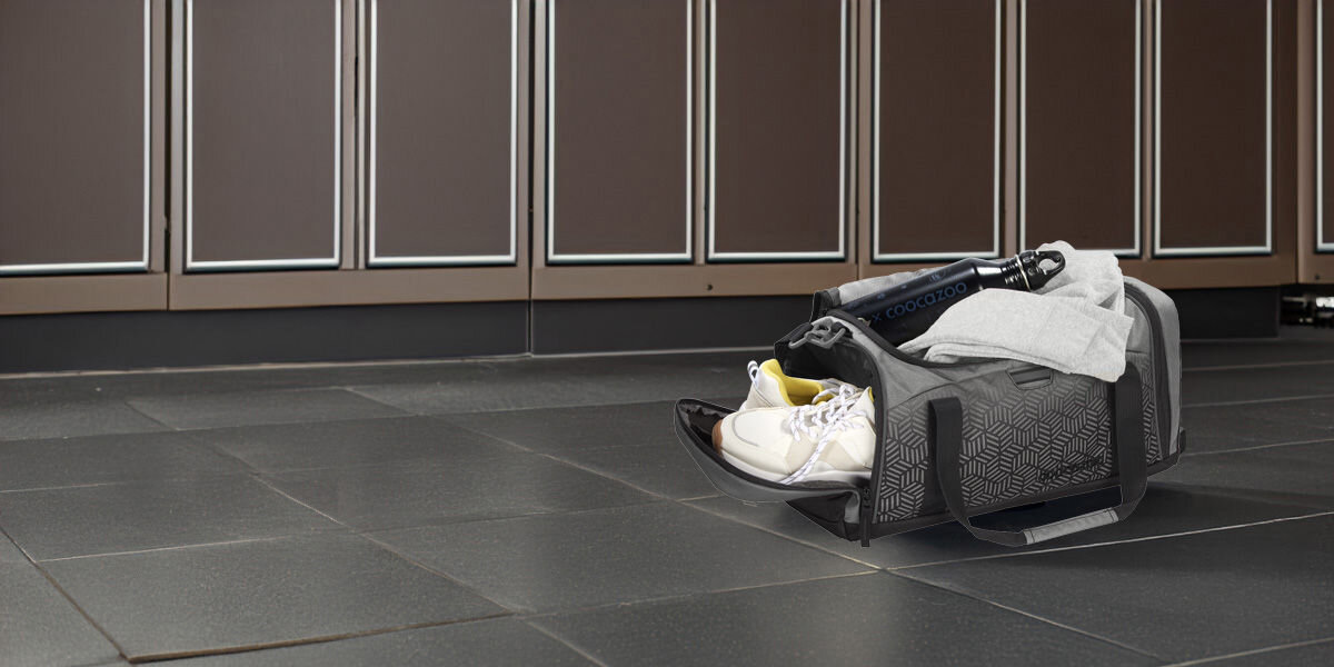 Torba sportowa COOCAZOO 2.0 Black Carbon Szary Ekologiczny wybór wolne od szkodliwych substancji