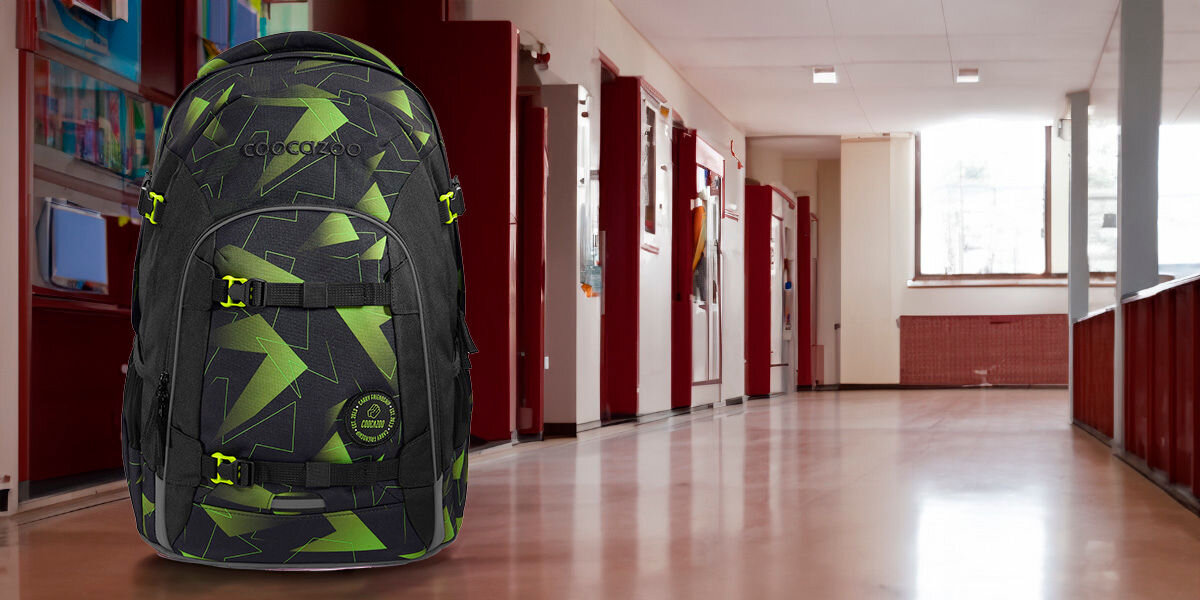 PLECAK COOCAZOO 2.0 JOKER LIME FLASH Plecak dopasowany do Ciebie!