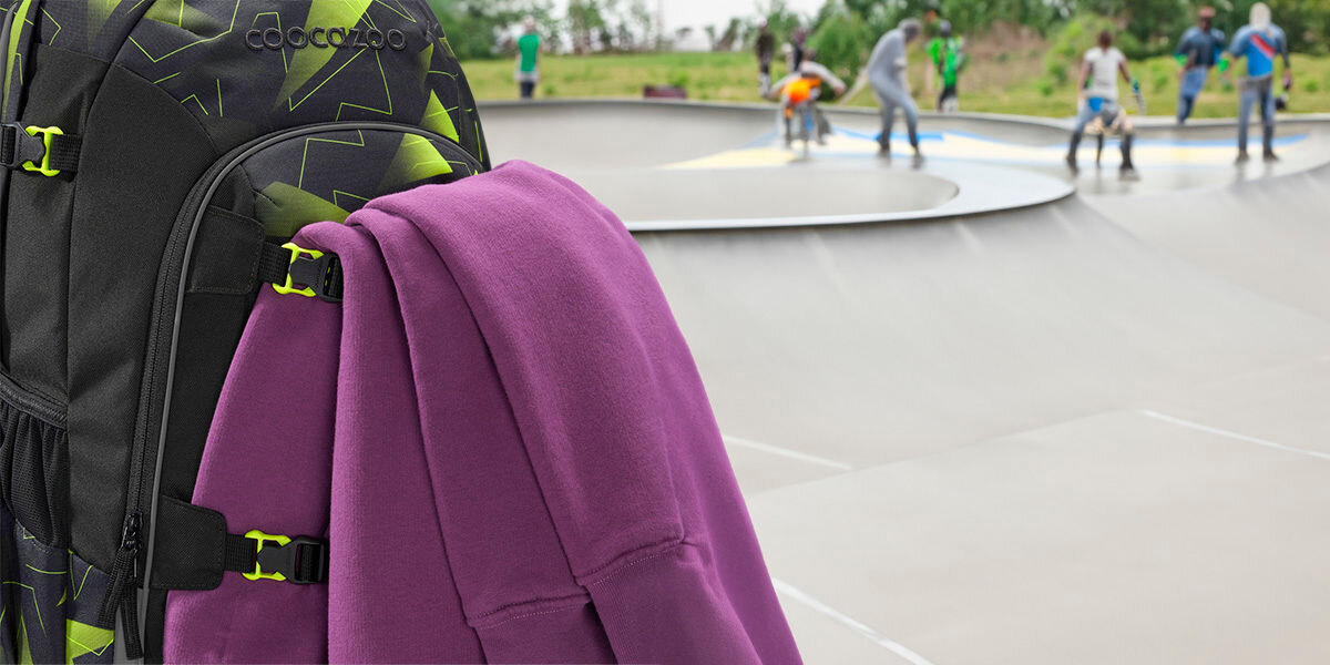 PLECAK COOCAZOO 2.0 JOKER LIME FLASH ekologiczne rozwiązanie