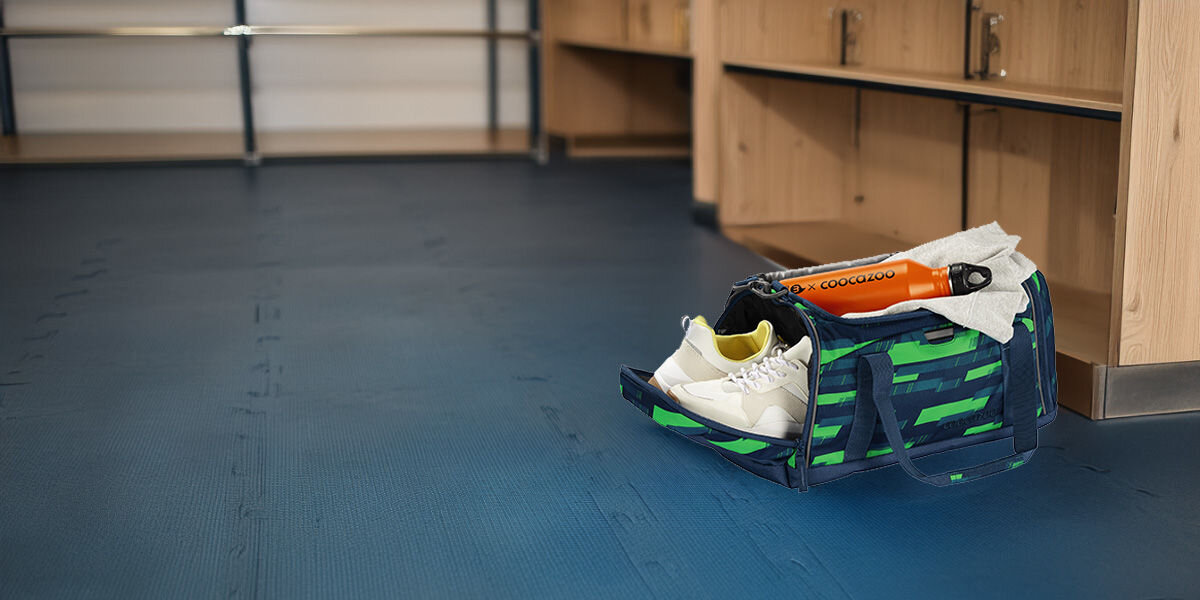 Torba sportowa COOCAZOO 2.0 Lime Stripe Niebiesko-zielony Granatowy Gwarancja jakości dokładne testowanie każdego produktu