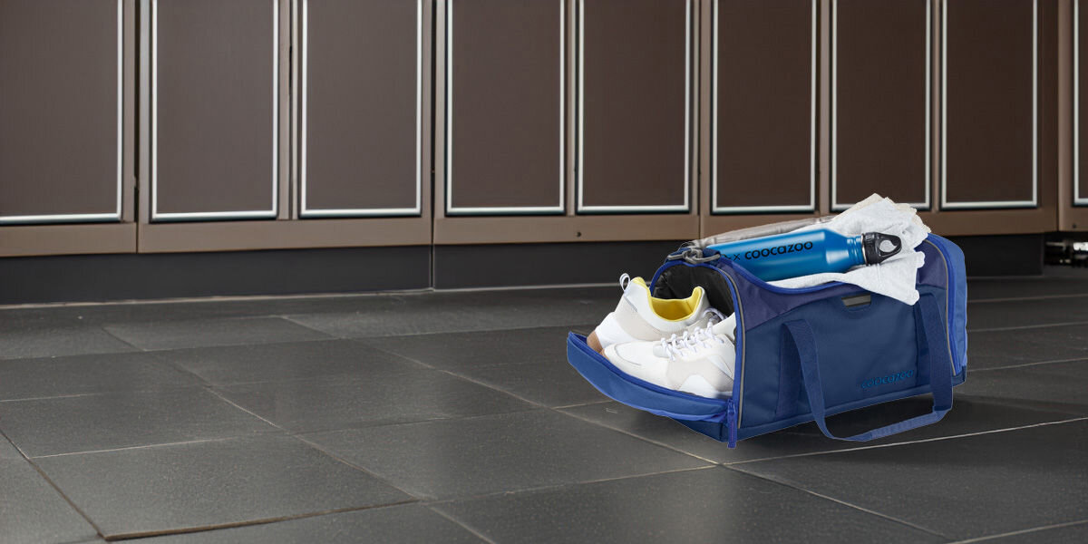 Torba sportowa COOCAZOO 2.0 Lava Lines Czarno-granatowy Ekologiczny wybór wolne od szkodliwych substancji 