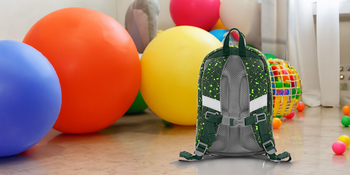 Plecak STEP BY STEP Junior Kiga Mini Dino Nilo Zielony Ekologiczne podejście