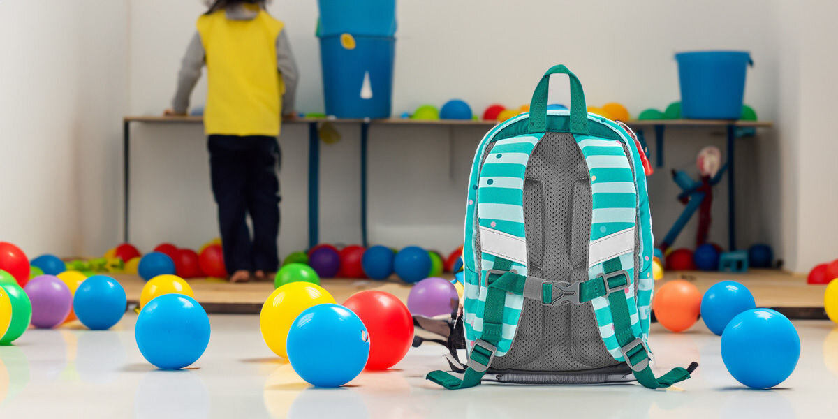 Plecak STEP BY STEP Junior Kiga Mini Dog Lucky Zielony Ekologiczne podejście