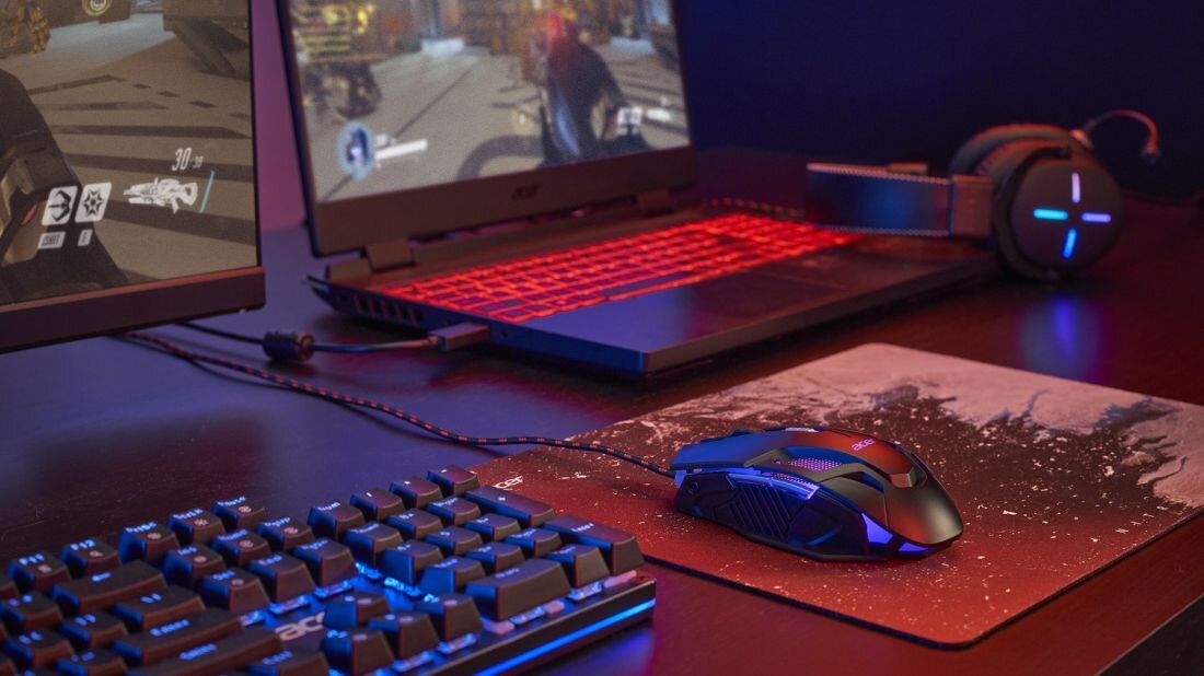 Mysz ACER Nitro II NMW200 - Podświetlany design