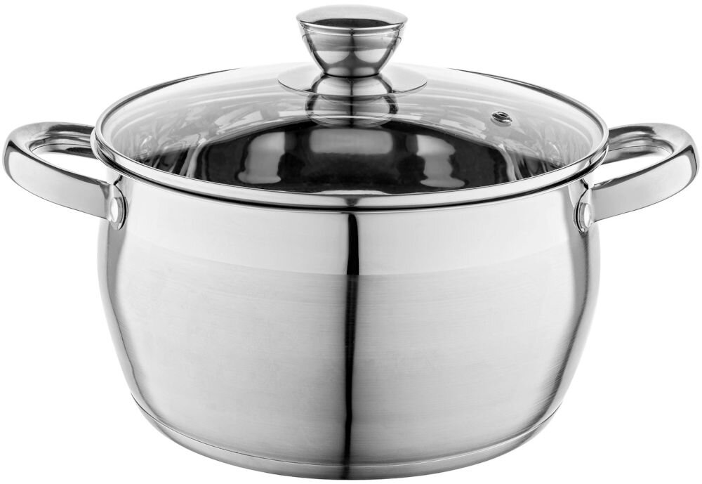 Zestaw garnków FLORINA Olivier (6 elementów) pokrywy żaroodporne miarka mycie w zmywarce