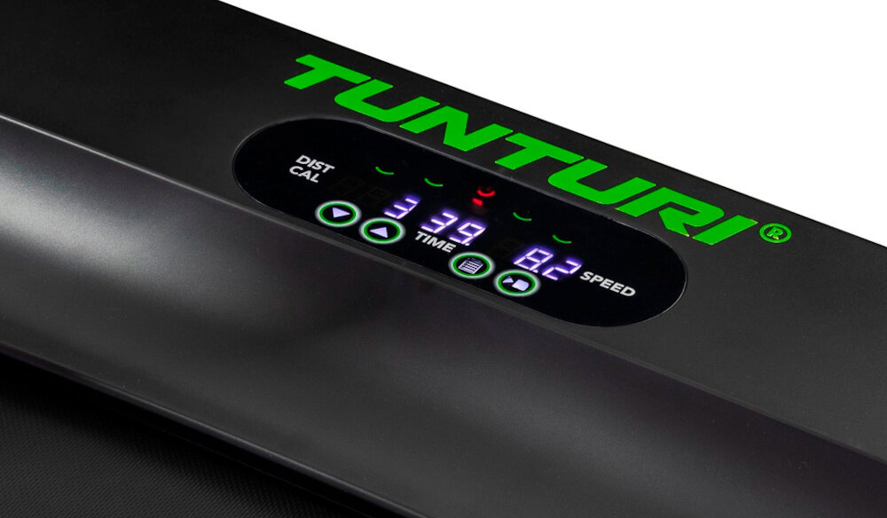 Bieżnia elektryczna TUNTURI Cardio Fit T10 1650W 12km-h wbudowany wyswietlacz LED zdrowie dobre samopoczucie