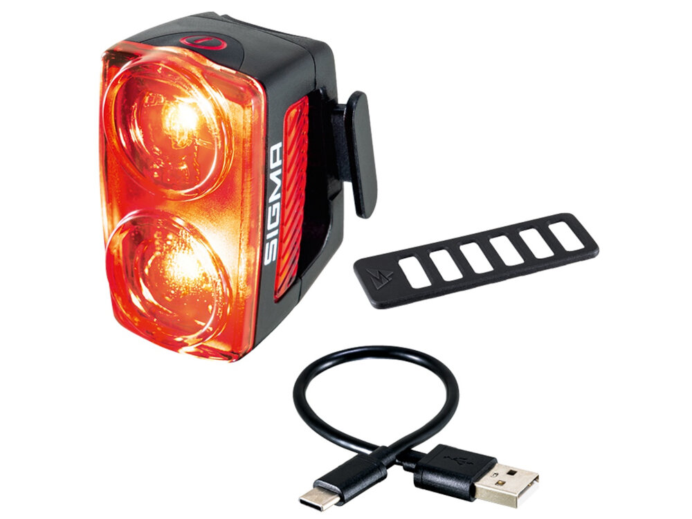 Lampka rowerowa SIGMA Buster RL150 Tylna zestaw