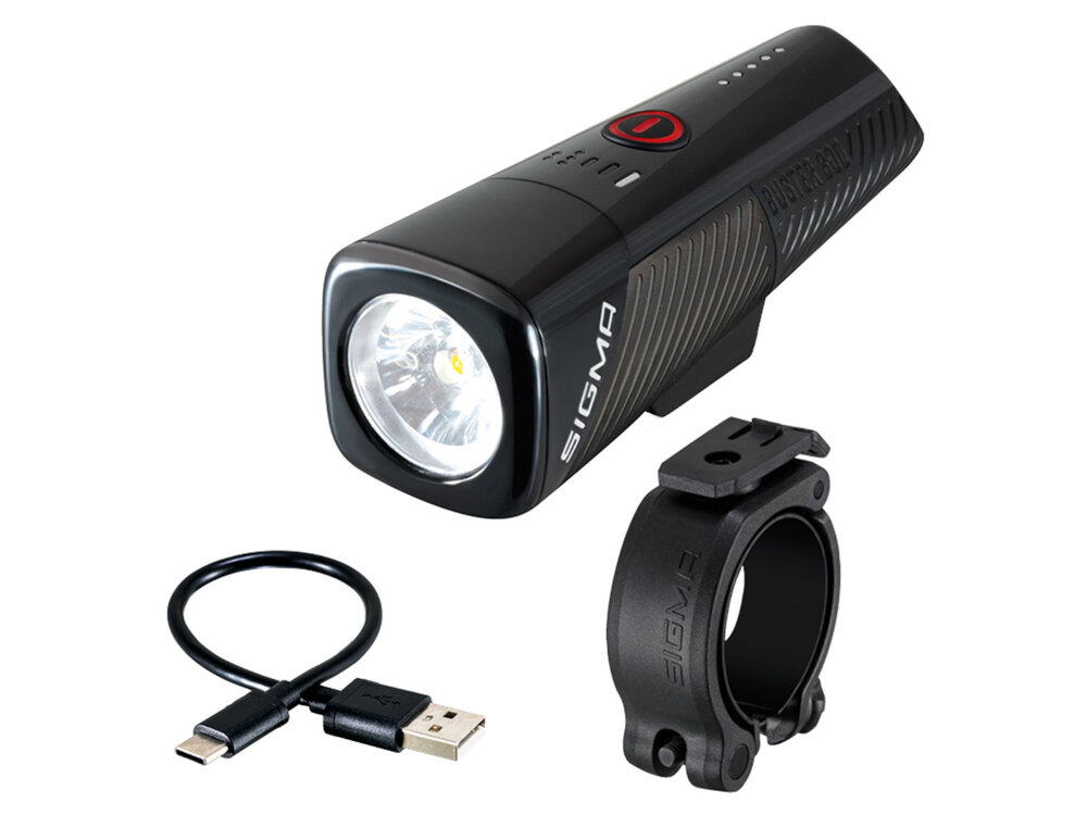 Lampka rowerowa SIGMA Buster 800 FL Przednia zestaw