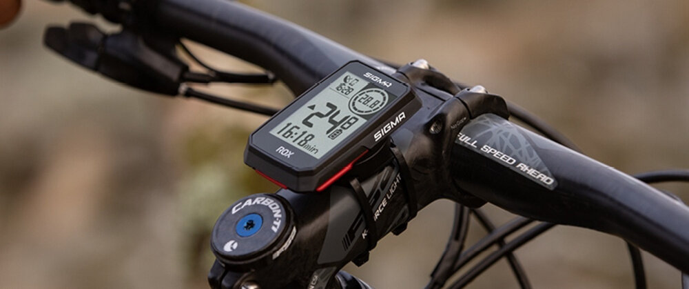 Licznik rowerowy SIGMA GPS ROX 2.0 Bezprzewodowy Czarny akcesorium rowerowe sport pomiar kontrola