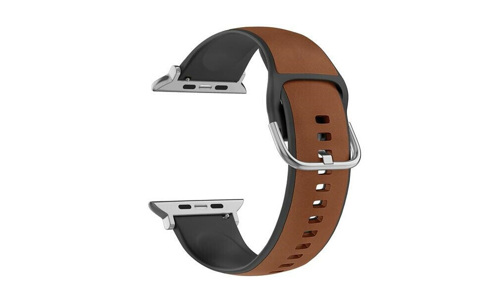 Beline pasek Apple Watch Silico Leather skóra ekologiczna silikon elegancki wygodny trwały