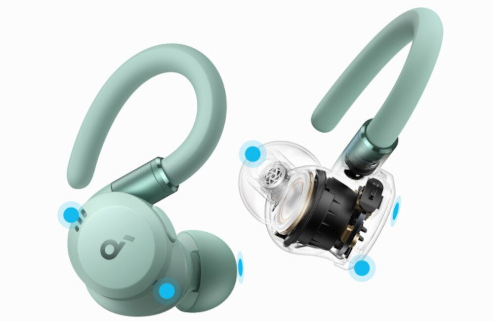 Słuchawki douszne SOUNDCORE Sport X20 - Wyraźne rozmowy