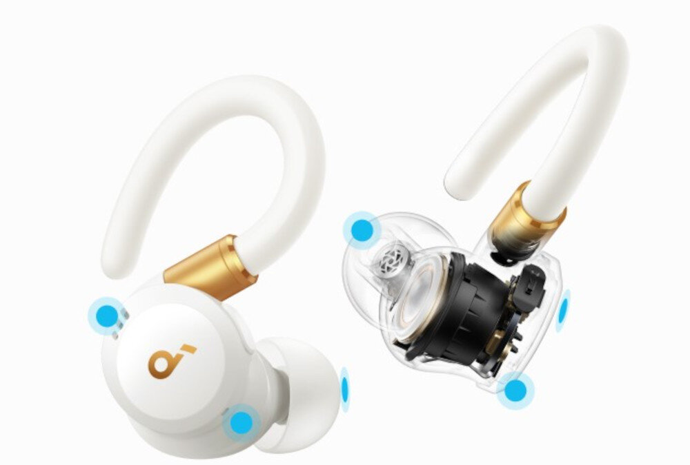 Słuchawki douszne SOUNDCORE Sport X20 - Wyraźne rozmowy