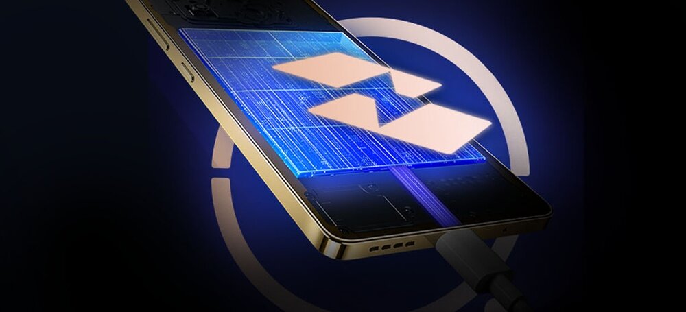 Smartfon INFINIX Note 40  ładowanie