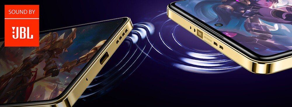 Smartfon INFINIX Note 40 Dźwięk 