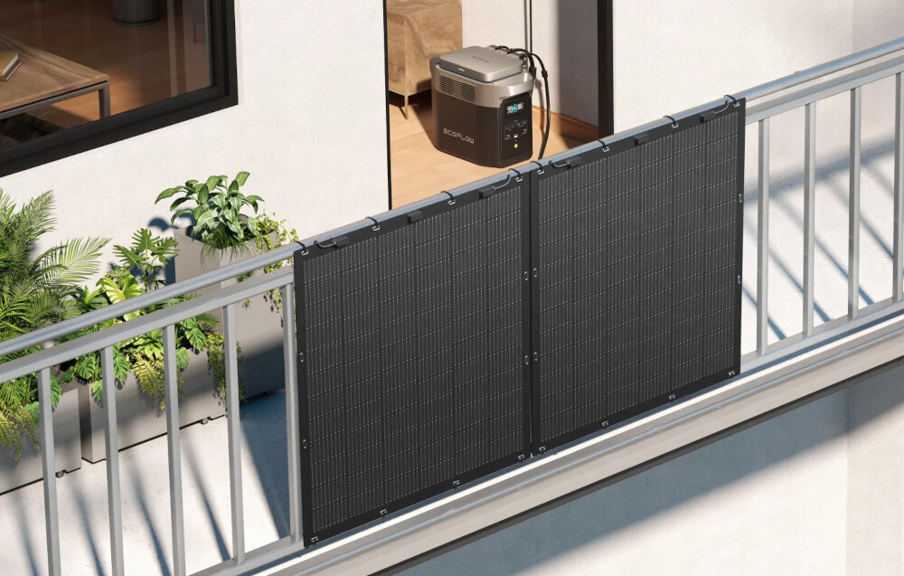 Panel fotowoltaiczny ECOFLOW Elastyczny 200W niezaleznosc energetyczna moc slonca