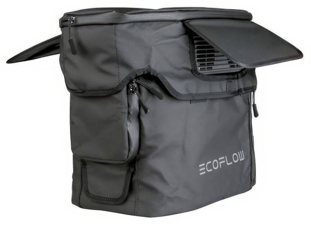 Torba ECOFLOW Delta 2 maksymalne zabezpieczenie wygodny transport do stacji zasilania ECOFLOW Delta 2 ochrona wygoda funkcjonalnosc komfort bezpieczenstwo